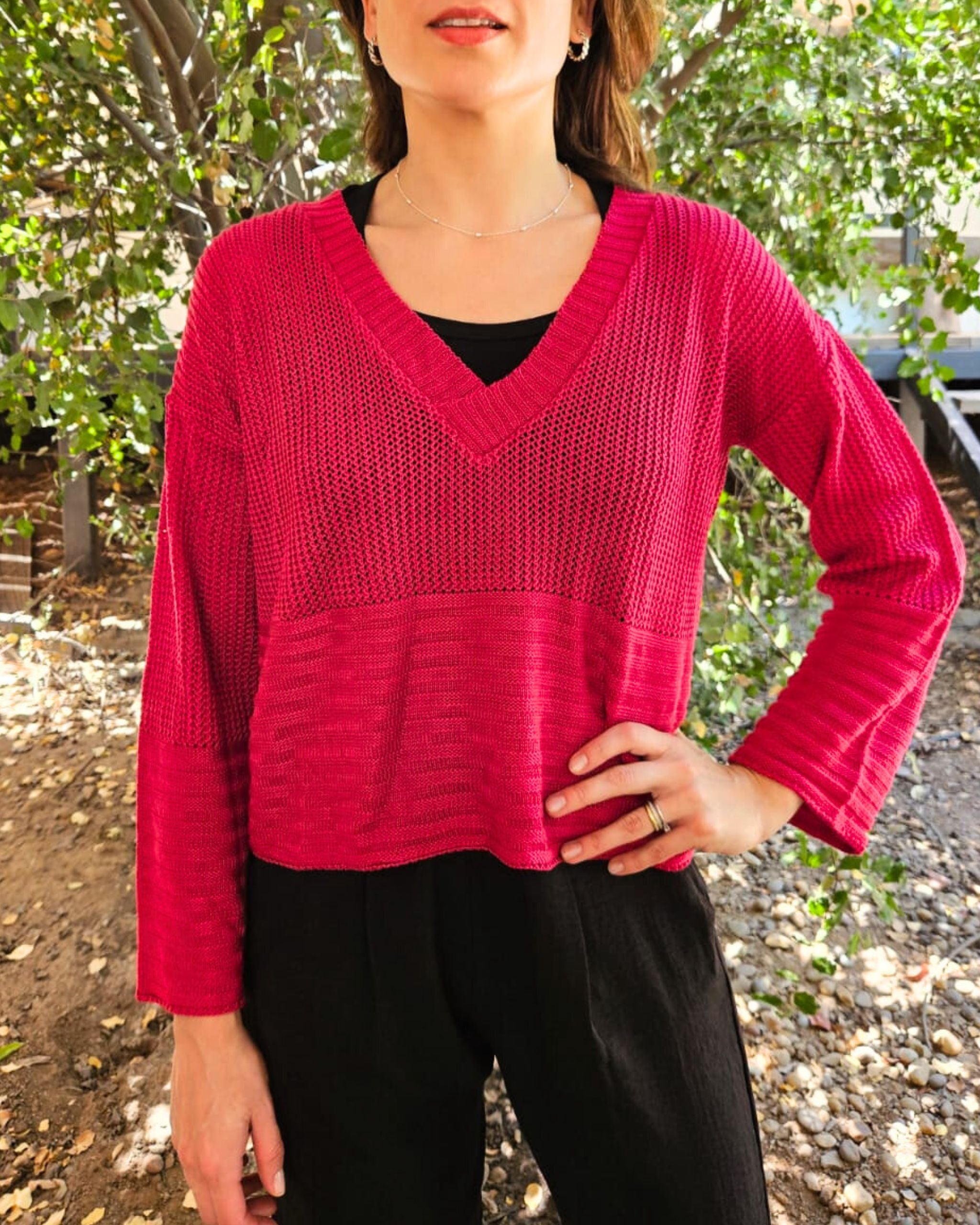 Sweater Lili Fucsia