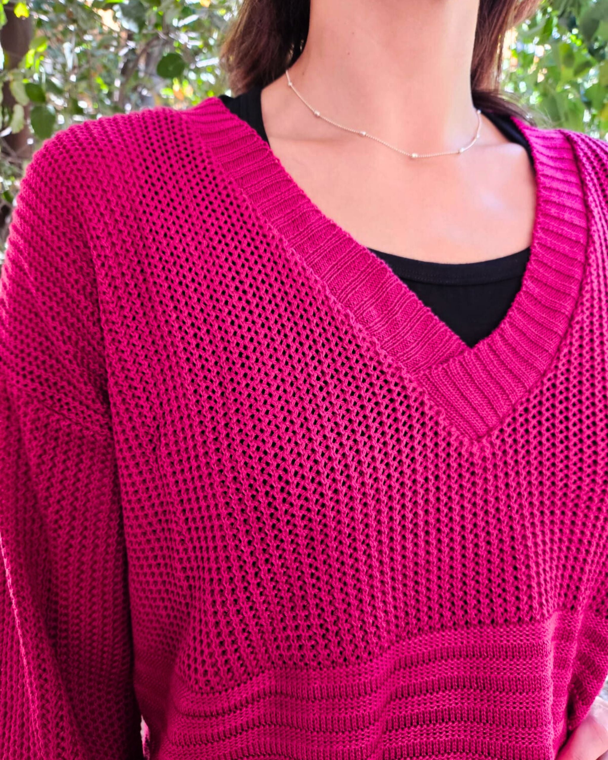 Sweater Lili Fucsia