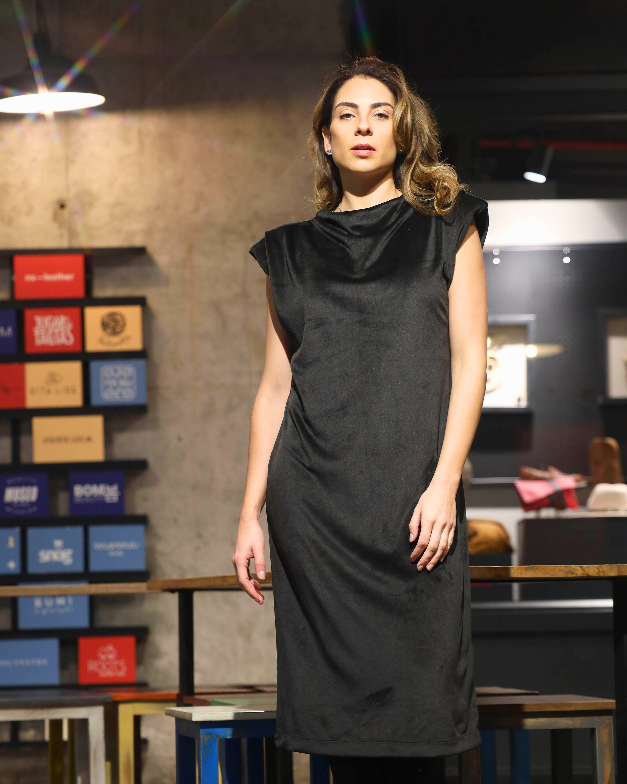 Vestido Velvet Negro