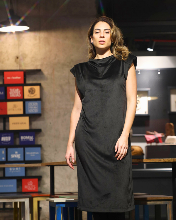 Vestido Velvet Negro