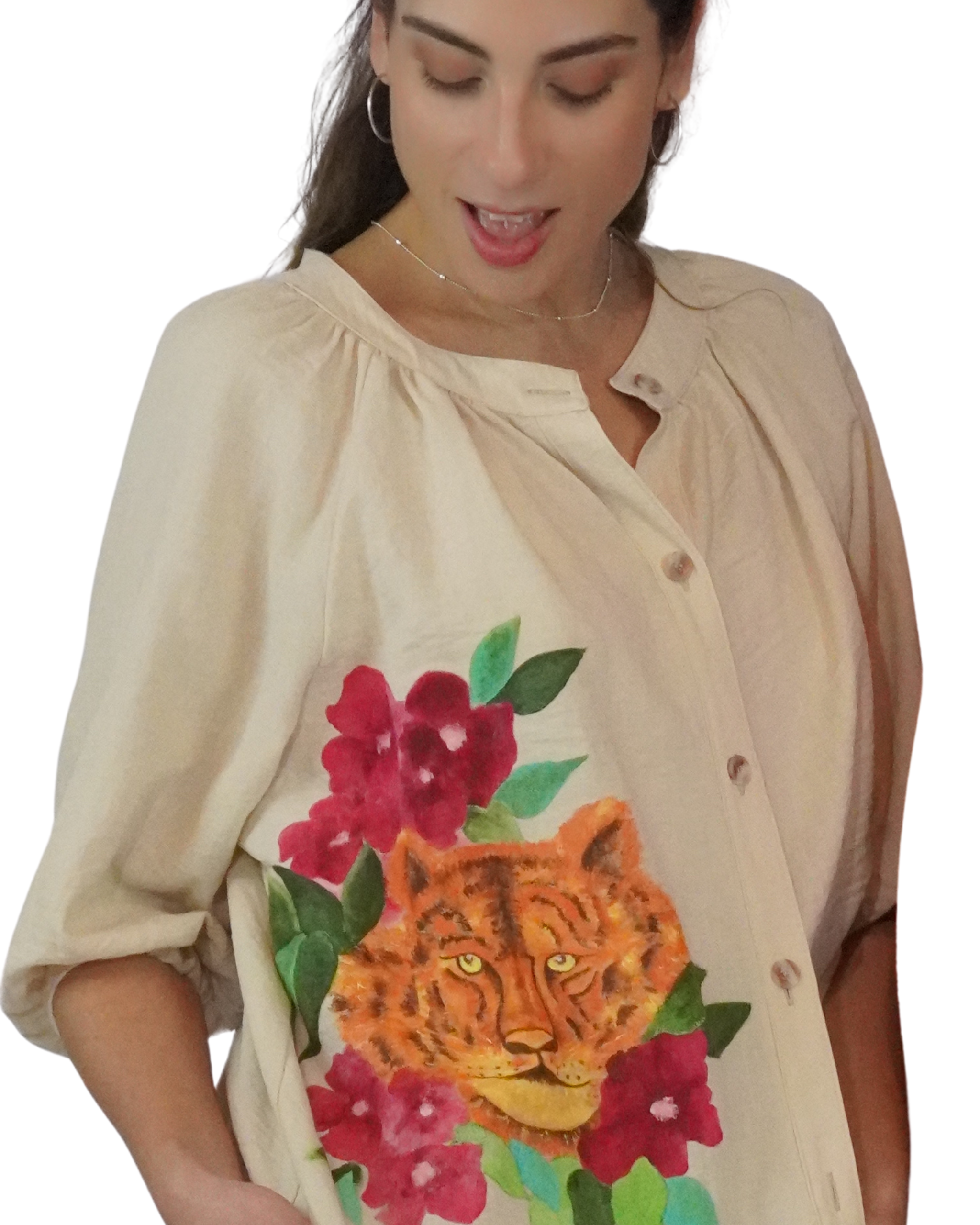 Blusa Mao Tigre