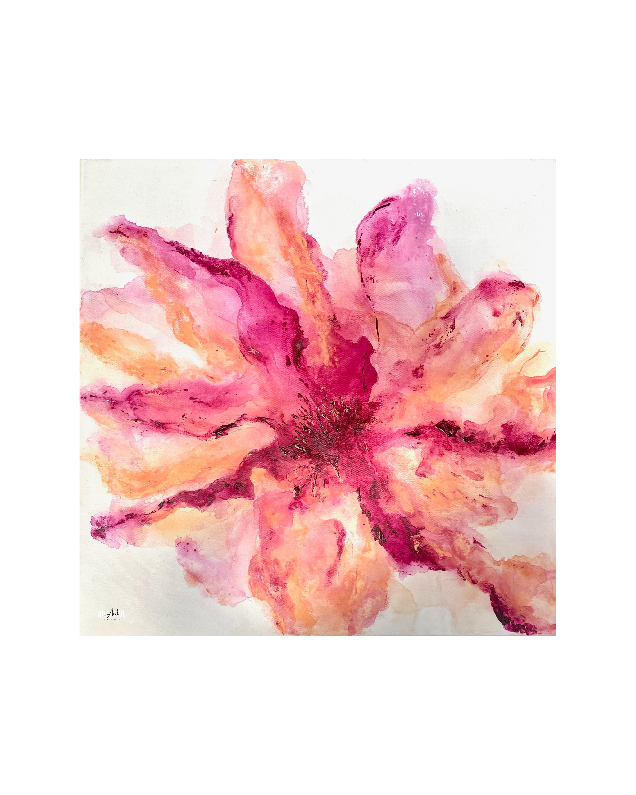 Pañuelo Lilium Fucsia Grande