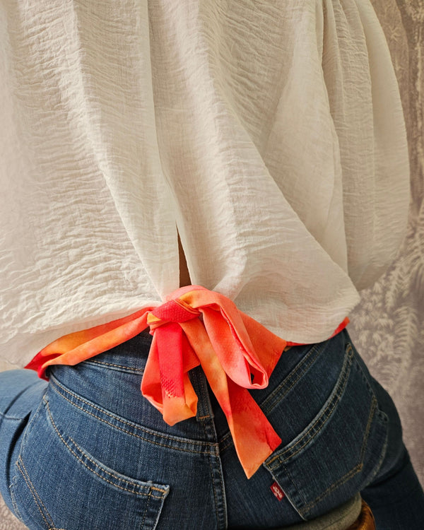 Blusa Bomber Naranjo