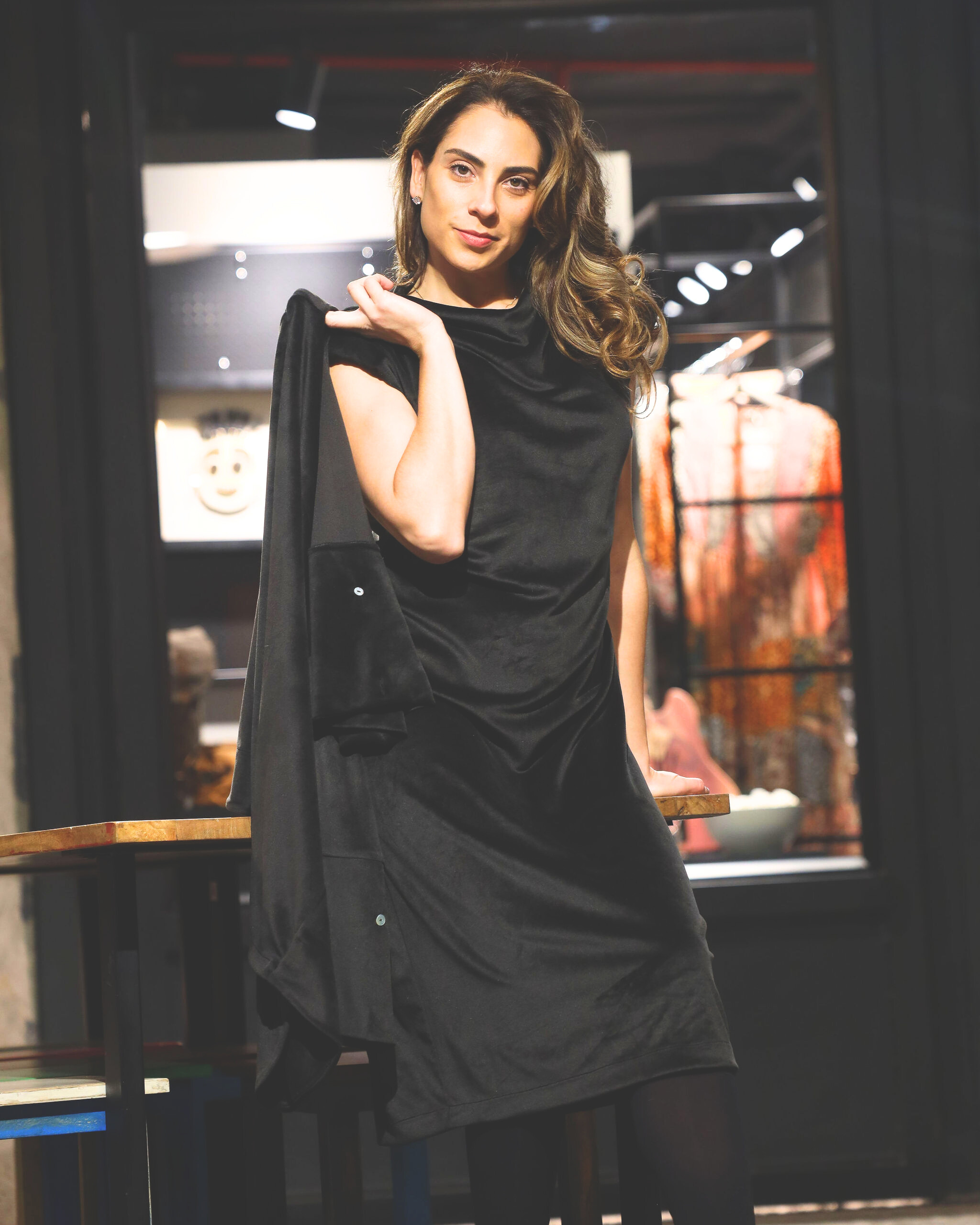 Vestido Velvet Negro