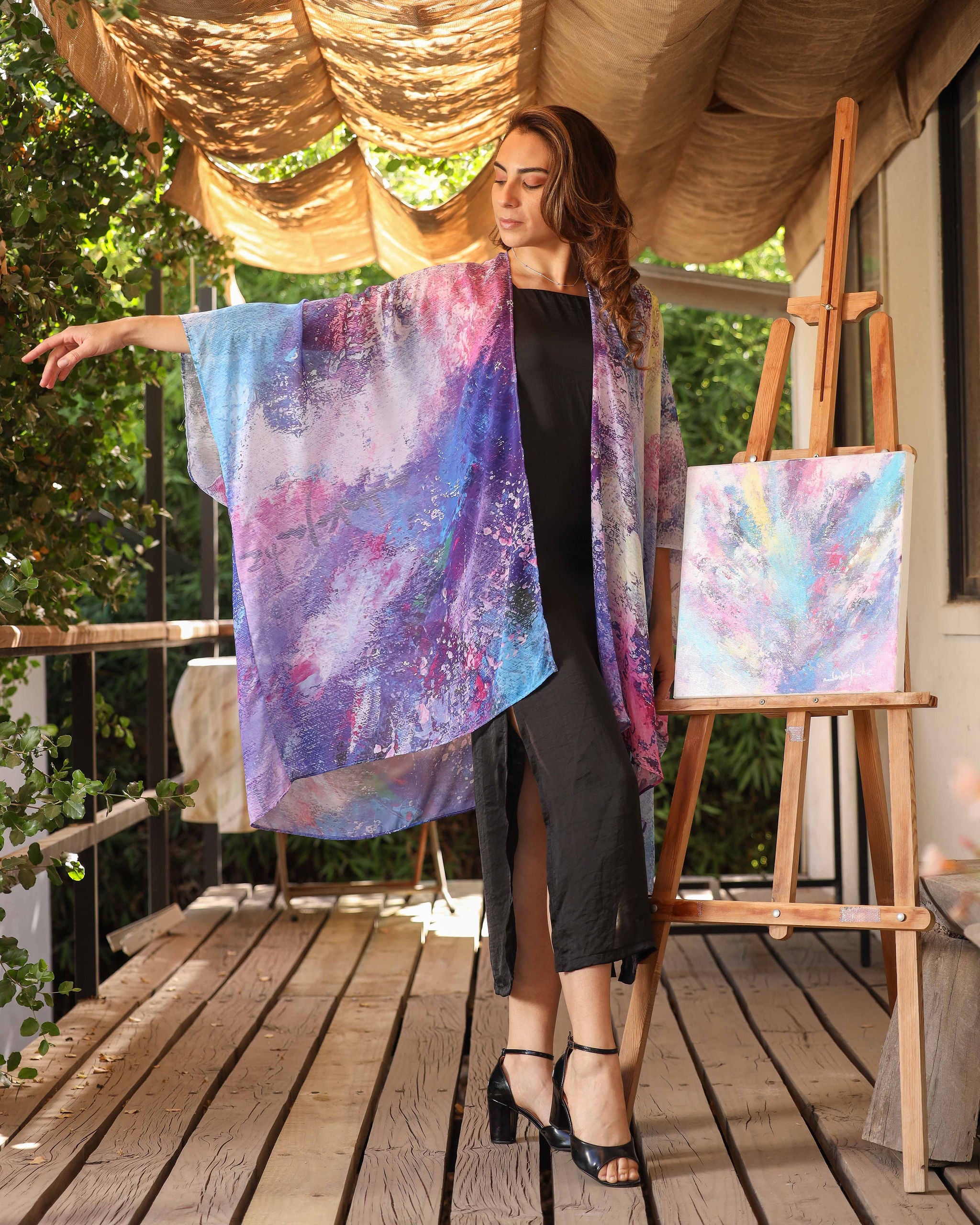 Kimono Amapolas