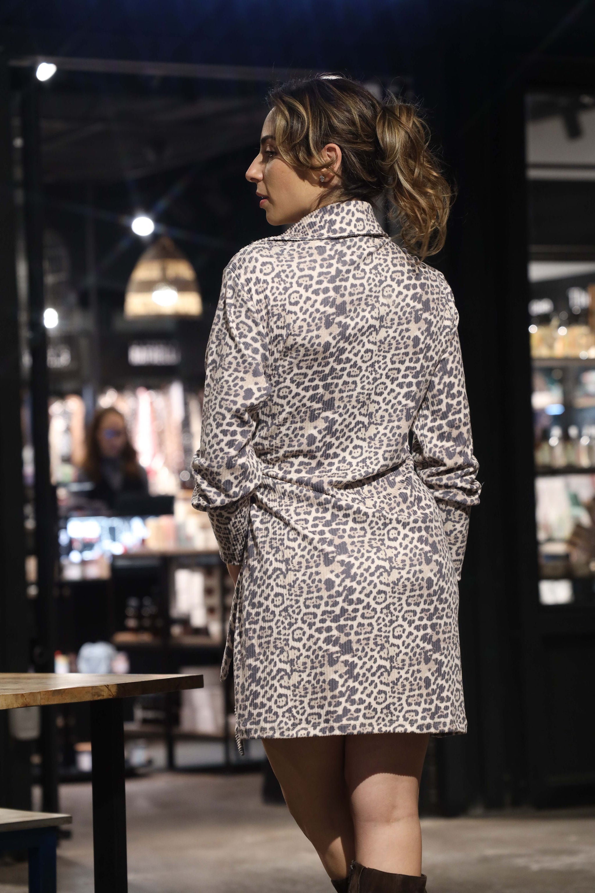 Vestido Basic Print