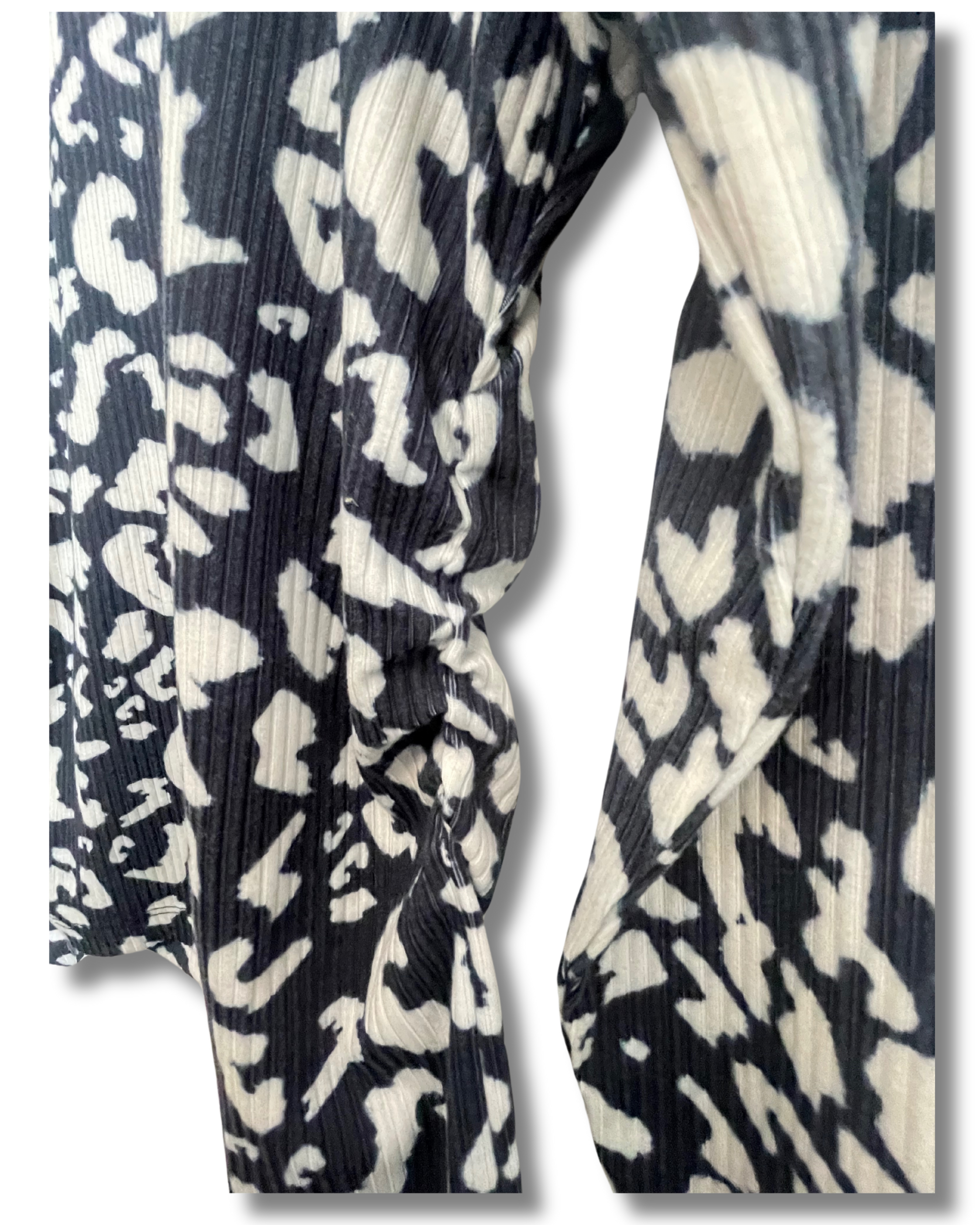 Polera Print Gris