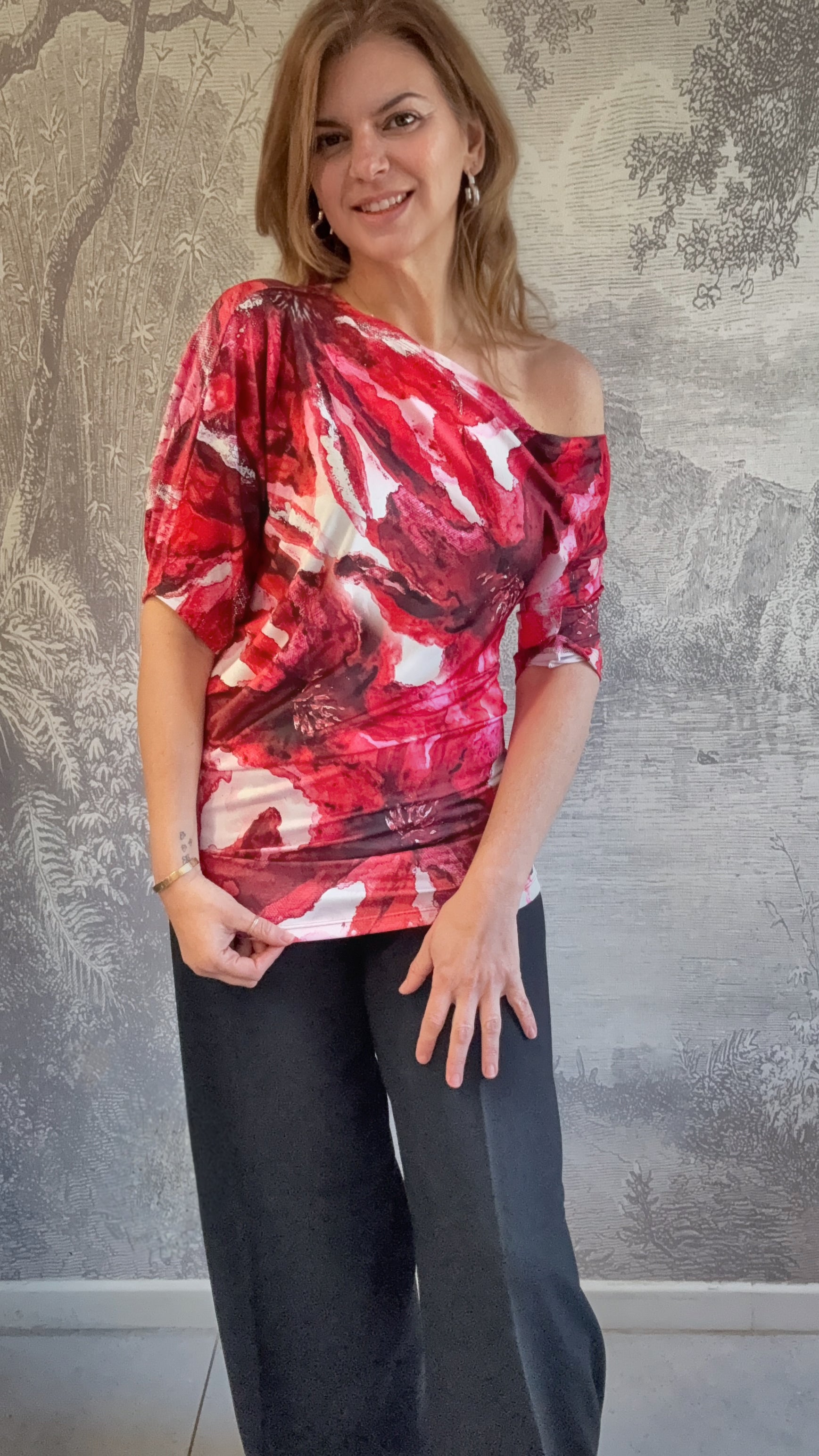 Polera Bugambilia