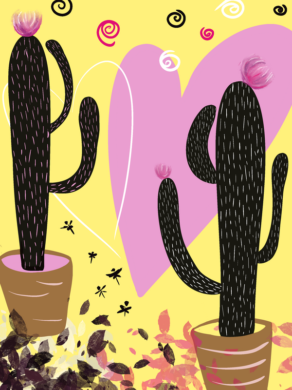 Cactus Enamorado II